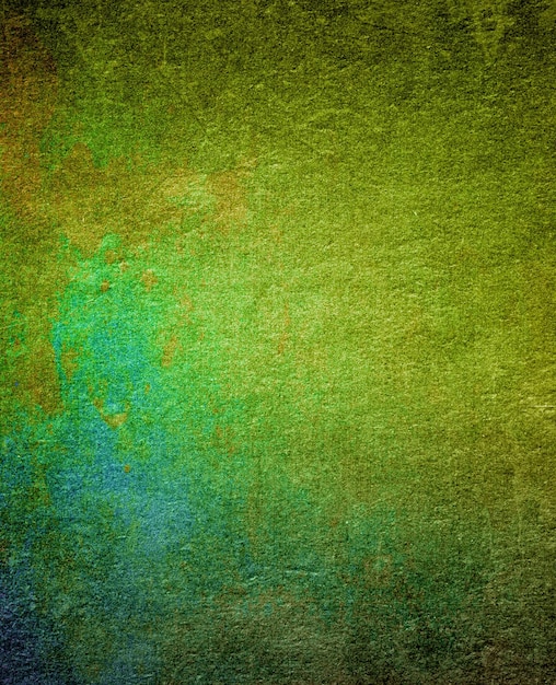 Fondo verde con textura de fondo antiguo grunge