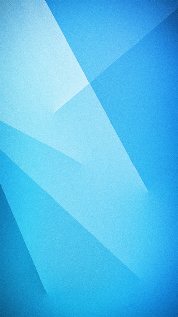 Fondo vertical abstracto azul brillante con formas geométricas superpuestas y una textura granulada ideal para banderas, papeles pintados y plantillas modernas