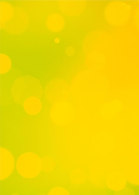 Fondo vertical de bokeh amarillo para celebraciones publicitarias de carteles y varios trabajos de diseño