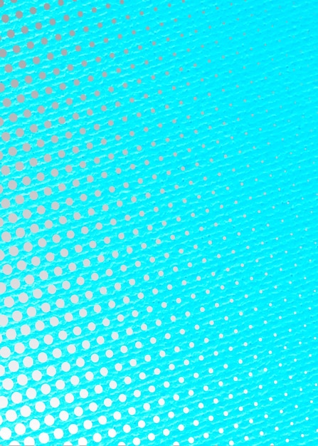 Fondo vertical de patrón de puntos azul brillante