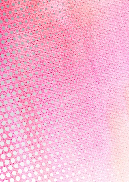 Fondo vertical de trama de puntos de semitono rosa