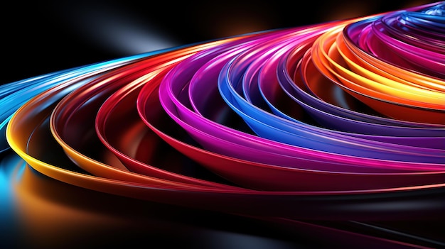 fondo vibrante de prisma de onda de color