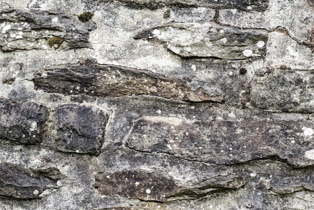 Fondo de una vieja textura de piedra de pared de piedra