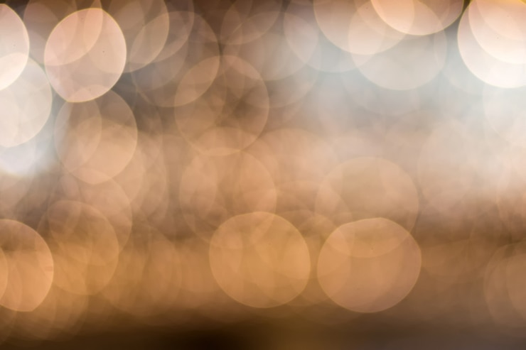 Foto el fondo vintage de luz bokeh