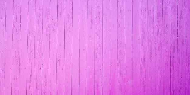 Fondo violeta de pared panorámica de superficie de textura de madera púrpura rosa