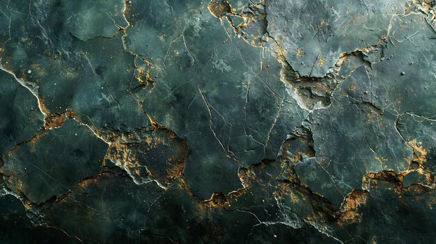 Fondo visual verde oscuro textura plana de la superficie de piedra de mármol oscuro vista superior para el proyecto de diseño