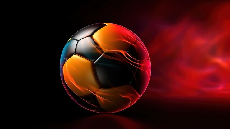 Fondos abstractos de fútbol o fútbol Generativo ai