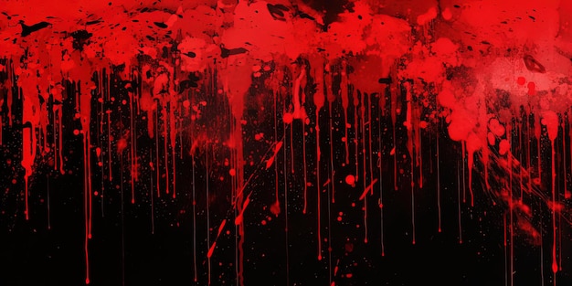 Foto fondos abstractos rojos en el estilo de horror inspirado