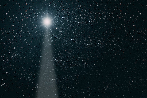 Foto fondos cielo nocturno con estrellas y luna y nubes