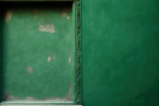 Fondos con hermoso estuco veneciano en una textura verde quetzal