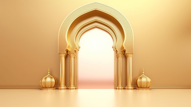 Foto fondos de pantalla de arte islámico para estilos arquitectónicos islámicos de ramadán.