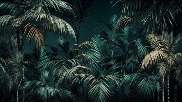 Fondos de pantalla de hojas de palmeras verdes que son perfectos para su iPhone x fondos, protector de pantalla móvil y más.
