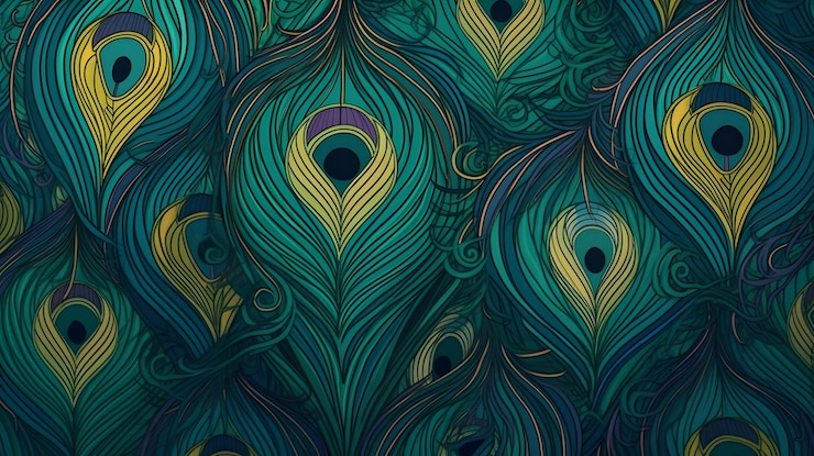 Fondos de pantalla de plumas de pavo real que son tan hermosos como fondos de pantalla