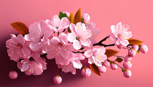 Foto fondos de pantalla de primavera de flor de cerezo rosa para el escritorio