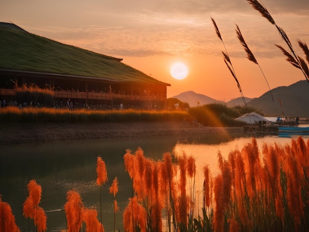 Fondos de pantalla de viajes de Corea Lugares famosos de Corea Vistas panorámicas de Corea del Sur Fondo de turismo coreano