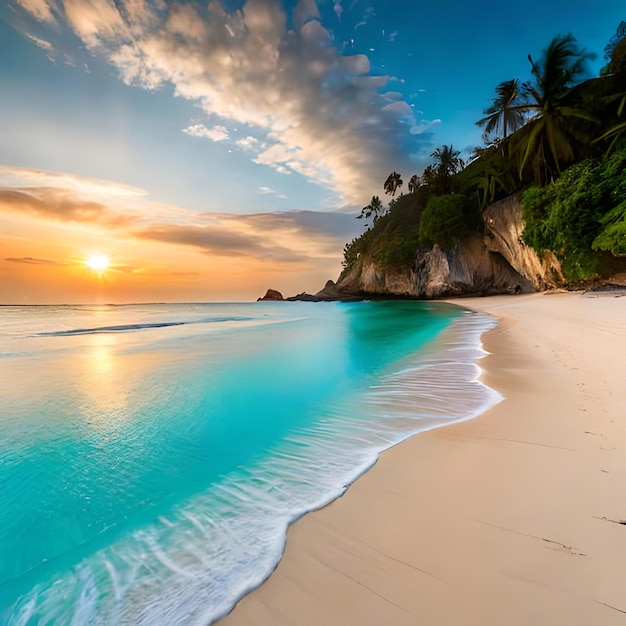 Foto fondos de las playas marinas costa azul y islas