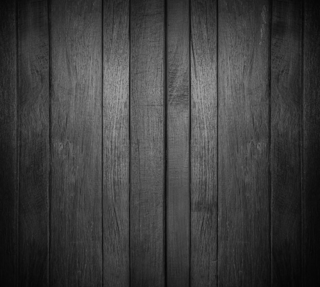 Fondos de textura de madera, madera oscura negra