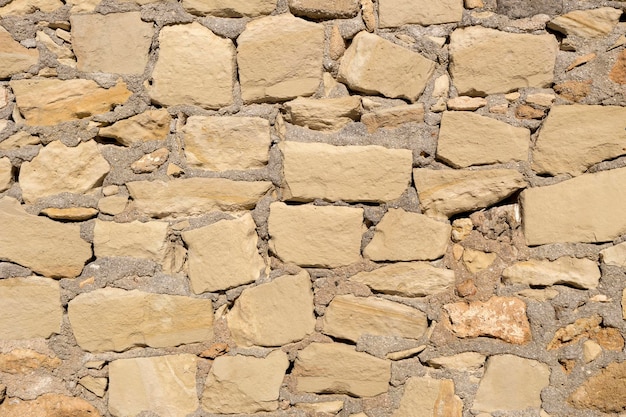 Fondos La textura de la pared marrón natural de piedra closeup