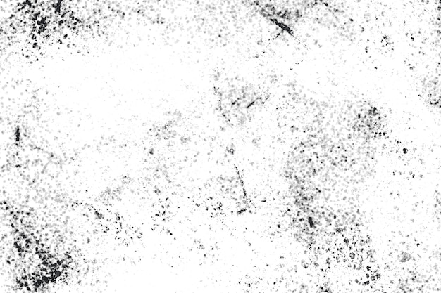 Fondos de textura de polvo y rayado Fondo de pared blanco y negro grunge