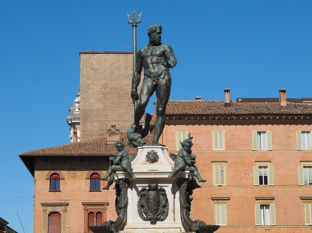 Fontana del Nettuno (Neptunbrunnen) in Bologna