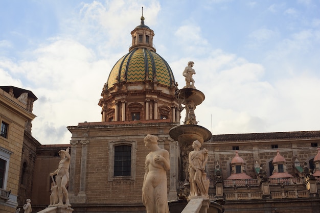 Fontana delle Vergogne en Palermo