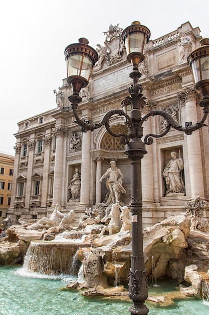 Fontana di Trevi las fuentes de Roma más famosas del mundo Italia