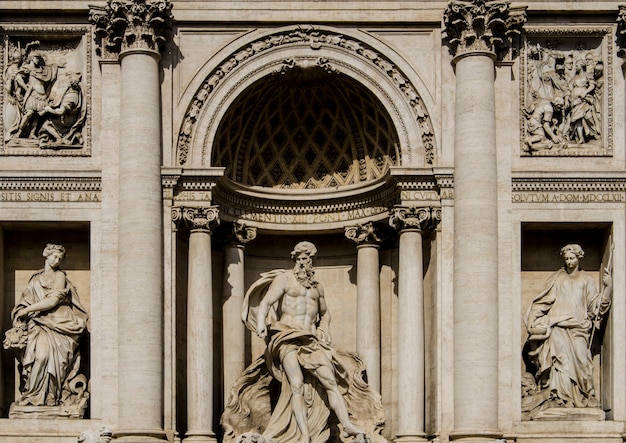 Fontana de Trevi en Roma