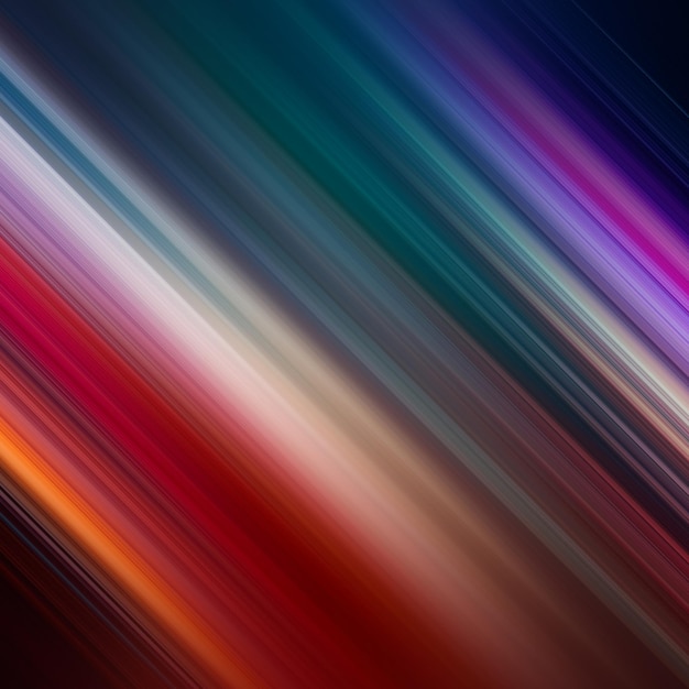 Foto fonte abstrata de faixas coloridas efeito de movimento linhas de cores textura de fibras coloridas fonte e bandeira padrão de gradiente de várias cores e papel de parede texturizado