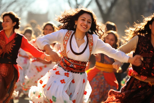 Fonte Cultural Dança nowruz foto