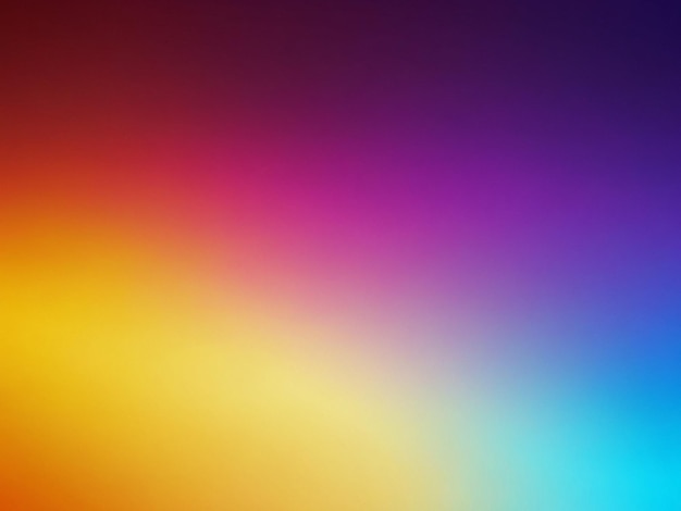 Fonte de cor de luz gradiente