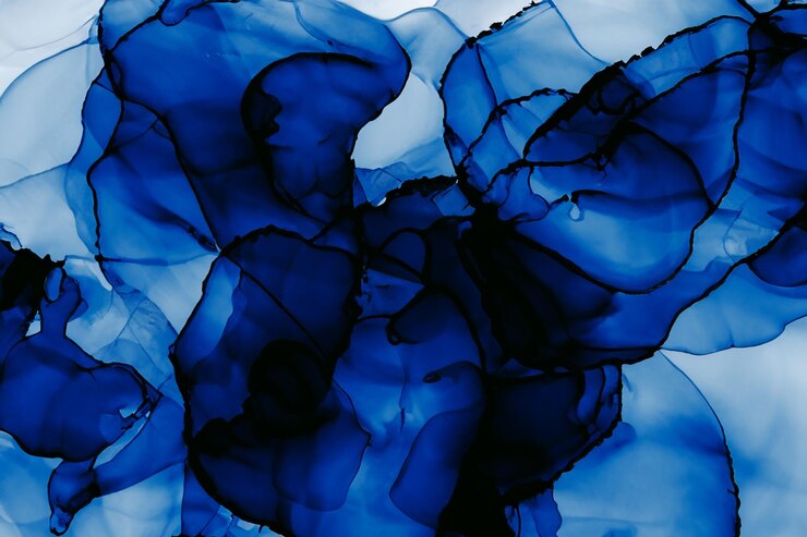 Foto fonte de tinta aquarela