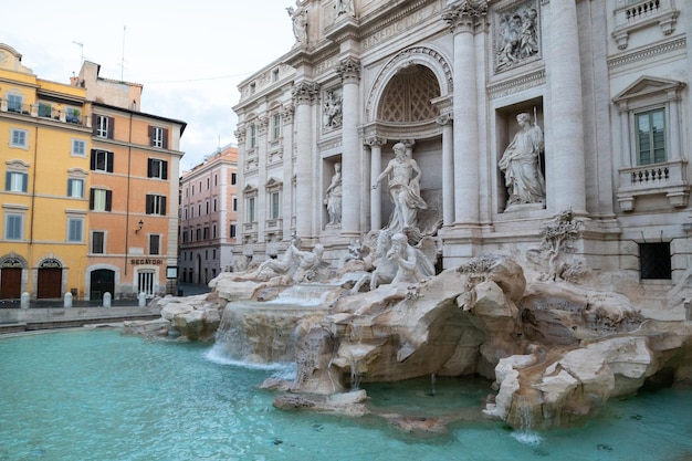 Fonte de Trevi, em Roma, Itália