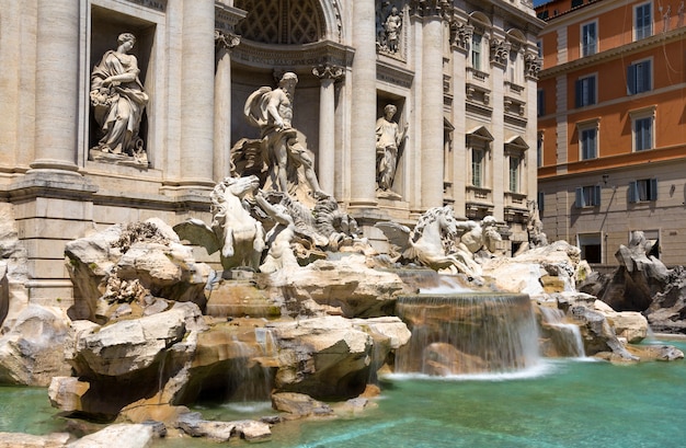 Fonte de Trevi em Roma