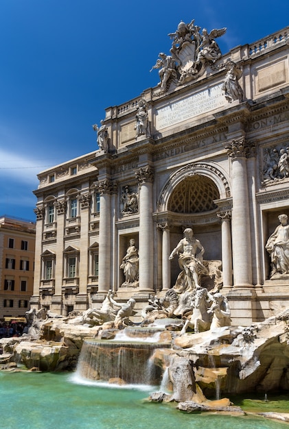 Fonte de Trevi em Roma