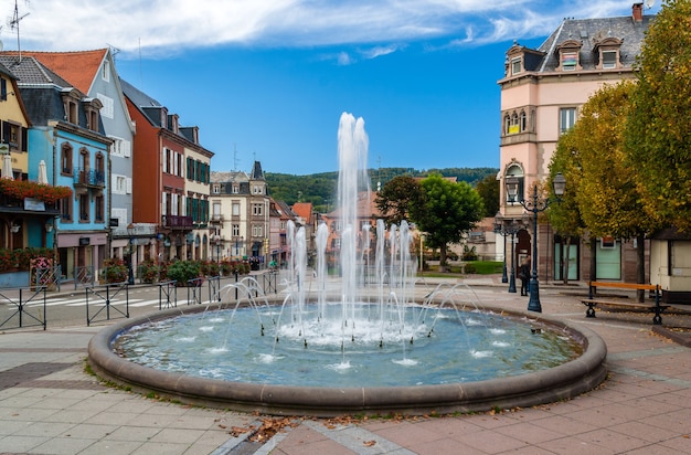 Fonte em Saverne, Alsase, França