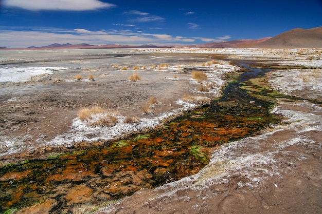 Fontes termais do Altiplano