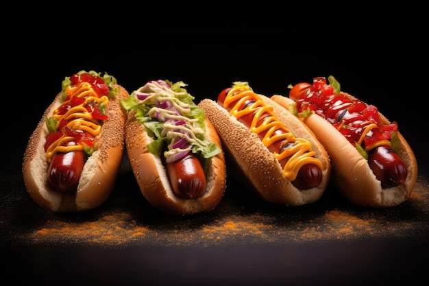 Food-Festival mit Hot Dogs und Bier