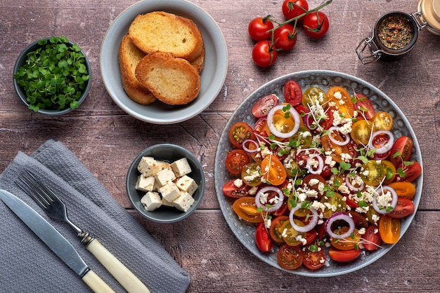 Food-Fotografie von Salat