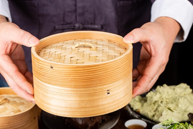 Food of Tomb Sweeping Day Festival in China-grünem Knödel