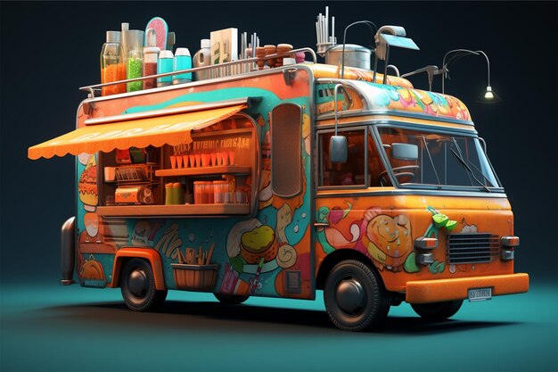 Food Truck 3D