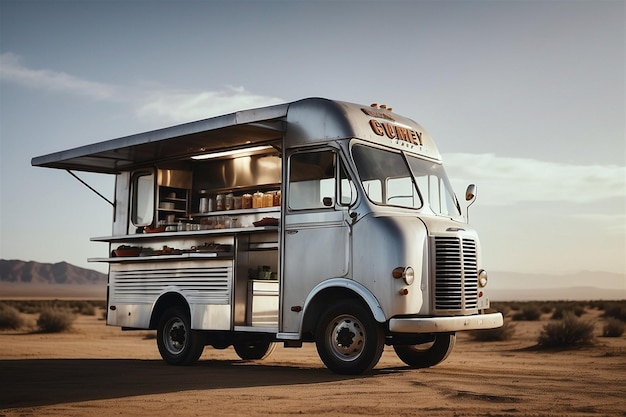 Foodie Paradise Savory Delights en el modelo de volante del evento del camión de comida gratuito