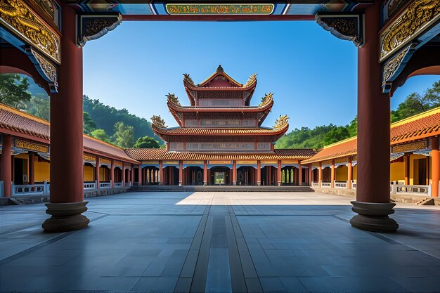 Foto fora do salão jingshan zhan shan