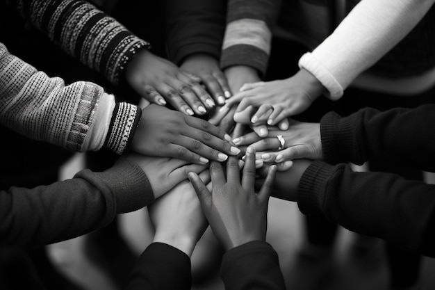 Força na Solidariedade Trabalho em Equipe Imagens foto