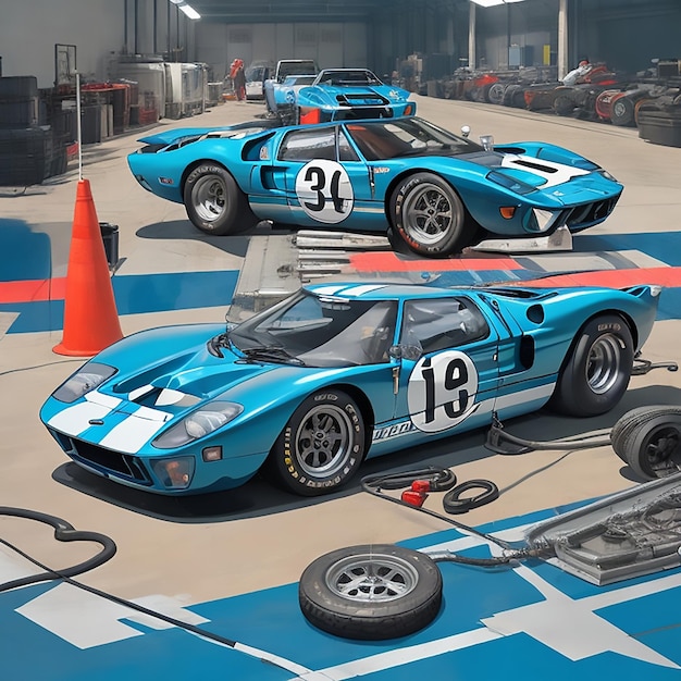 Foto el ford gt40