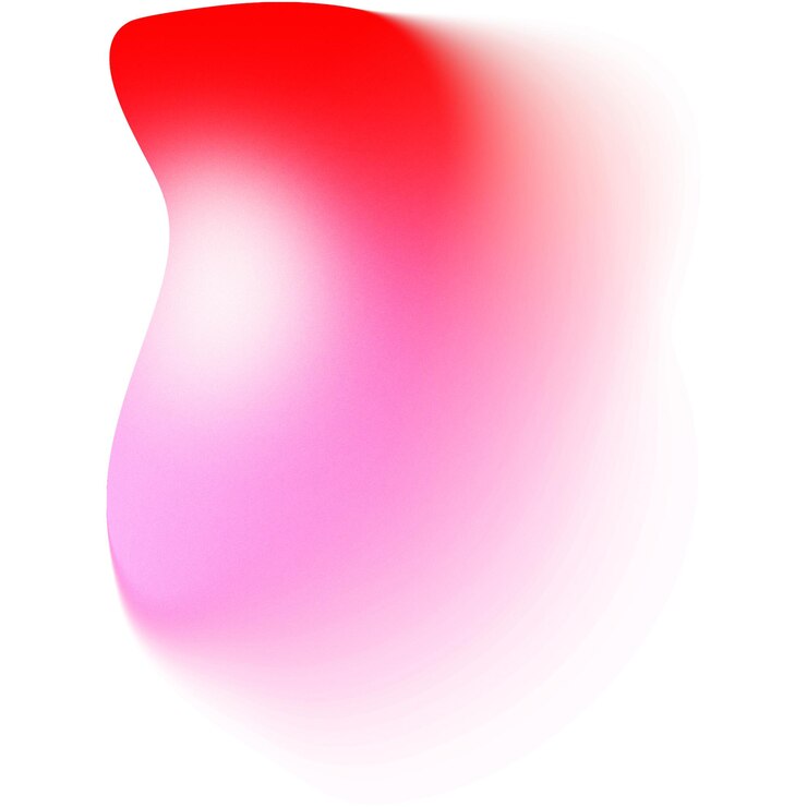 Foto forma abstracta y degradado colores rojo y rosa elemento degradado png