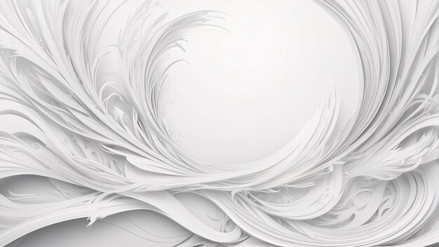 Foto forma abstrata elegante fundo branco