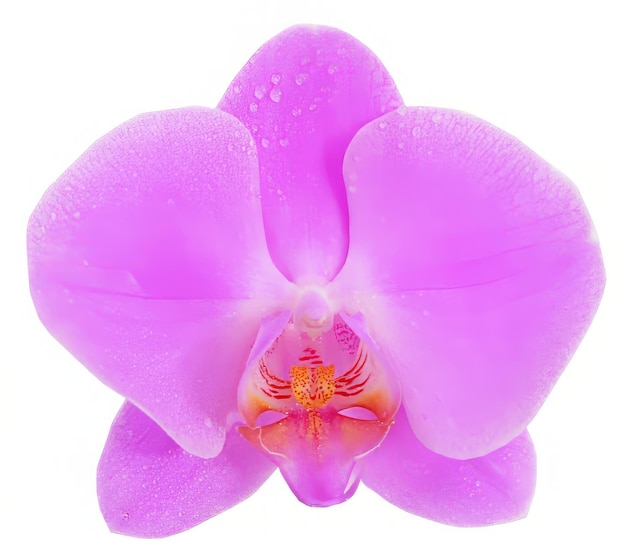 La forma de la flor aislada sobre un fondo sólido de flores clipart