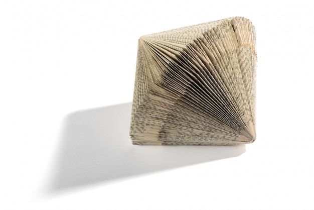 Forma de libro de concertina geométrica ornamental