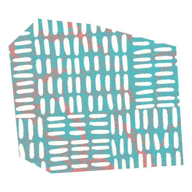 Forma orgánica abstracta pegatina png de fondo transparente
