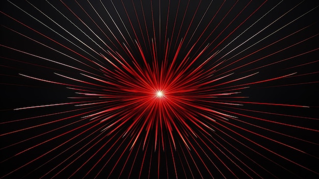 Foto formação de explosões estelares de linhas de interseção